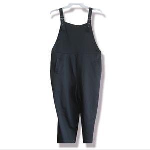 Agnes Orinda Plus Size Pinafore Overalls 1XL